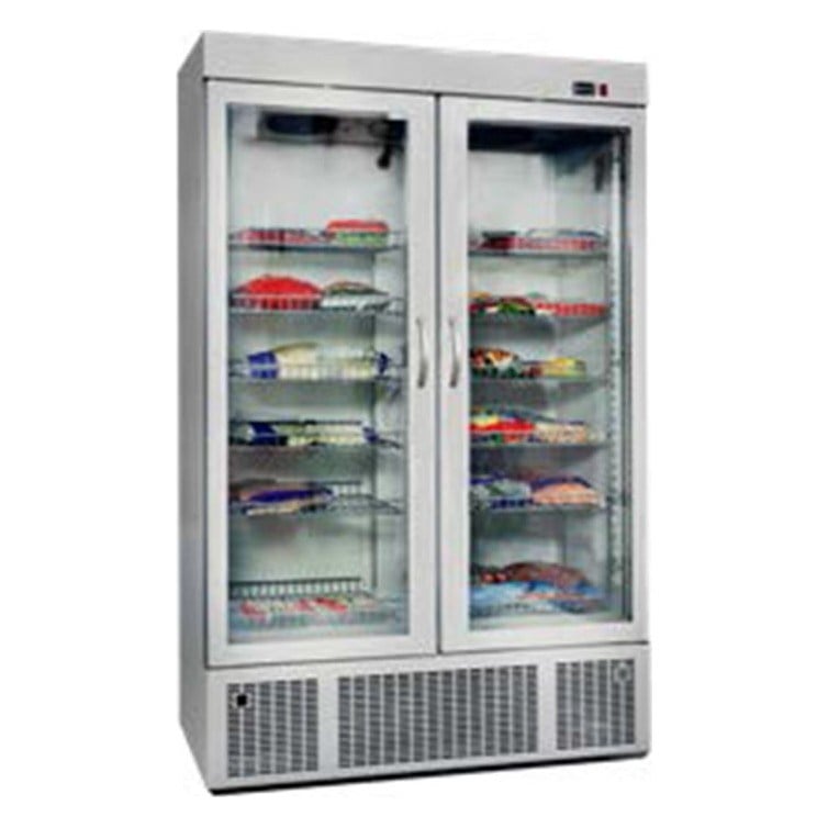 Frenox SN13-G-R290 Çift Cam Kapılı Dik Teşhir Buzdolabı, 1300 Lt, 430 Kalite-TEŞHİR DOLAPLARI - Demasan
