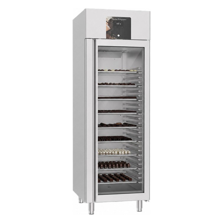 Frenox VN9-G-CK Çikolata Saklama Dolabı, Cam Kapılı, 700 Lt, 304 Kalite-DEPO TİPİ BUZDOLAPLARI - Demasan
