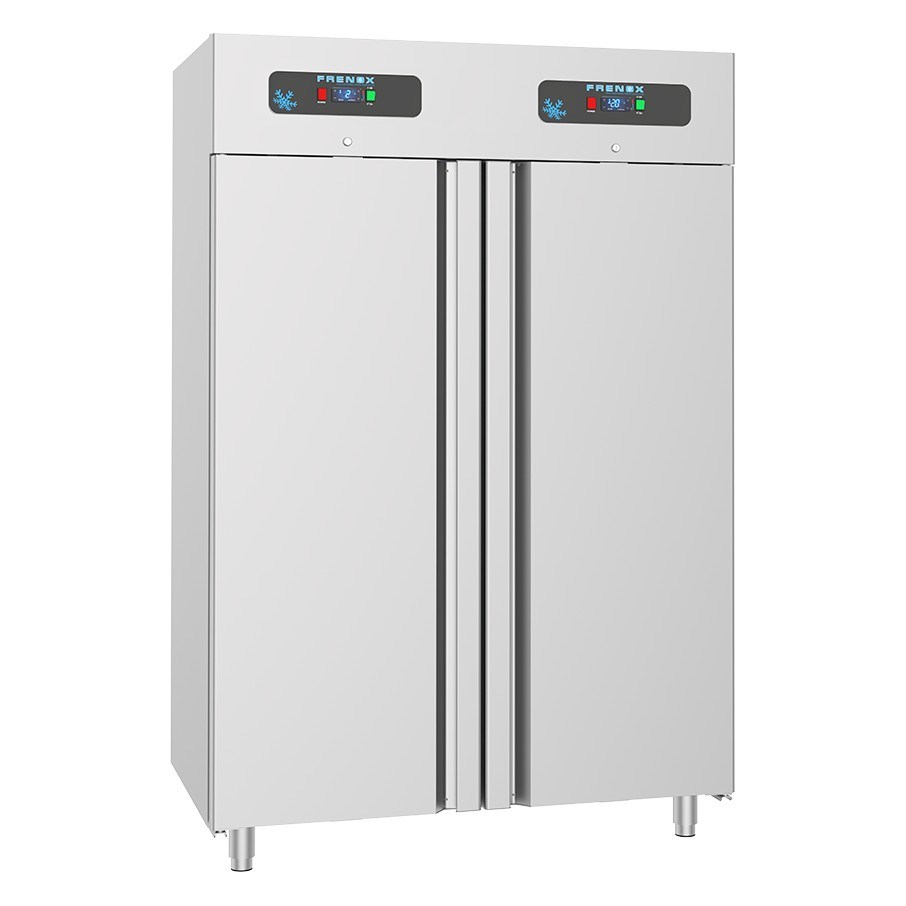 Frenox VNN18-R290 Çift Kapılı Kombinasyon Soğutmalı Dik Tip Dolap, Prof. Line, 1400 Lt, 304 Kalite-DEPO TİPİ BUZDOLAPLARI - Demasan
