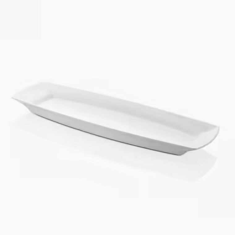 Gastro Boutique Abba Platter 53x16 cm - Krem Beyaz-Sunum Tabakları ve Kaseler - Demasan
