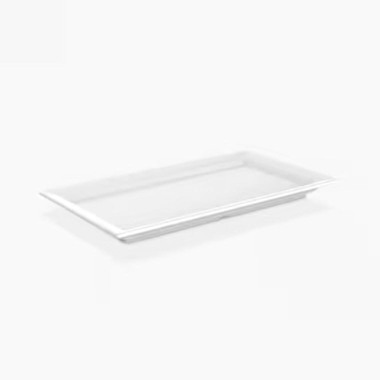 Gastro Boutique Bono GN.1/3 Platter 32,5x18 cm - Krem Beyaz-Sunum Tabakları ve Kaseler - Demasan
