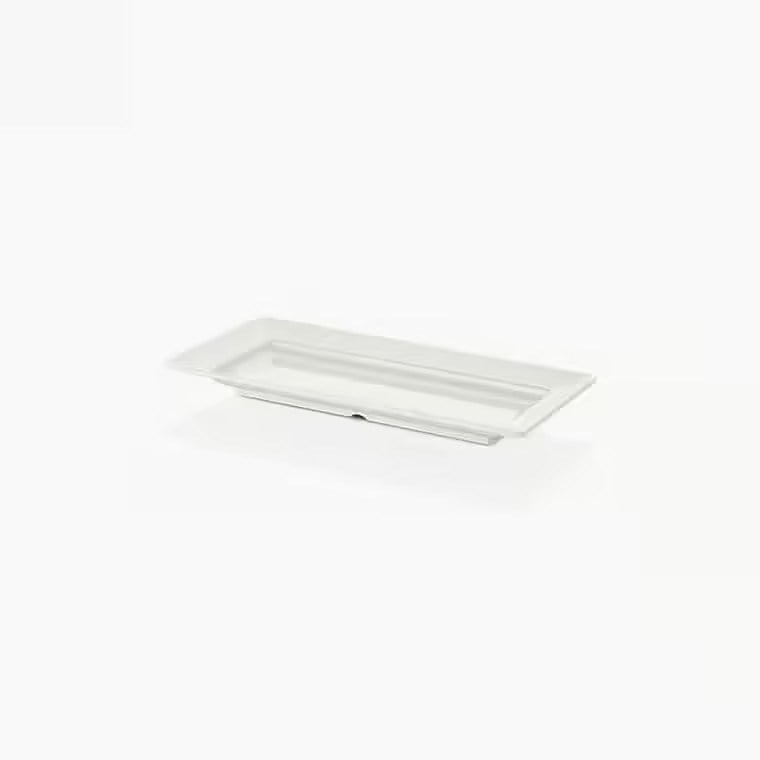 Gastro Boutique Bono Platter 43x21 cm - Krem Beyaz-Sunum Tabakları ve Kaseler - Demasan
