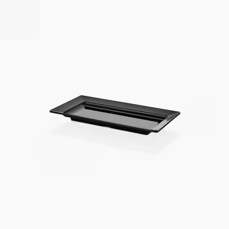 Gastro Boutique Bono Platter 43x21 cm - Siyah-Sunum Tabakları ve Kaseler - Demasan
