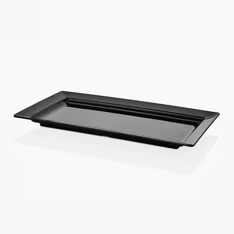 Gastro Boutique Bono Platter 65,5x37 cm - Siyah-Sunum Tabakları ve Kaseler - Demasan
