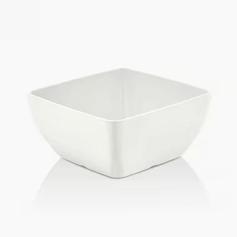 Gastro Boutique Corona Kase 19x19 cm 1.900 ml - Krem Beyaz-Kırılmaz Kaseler - Demasan
