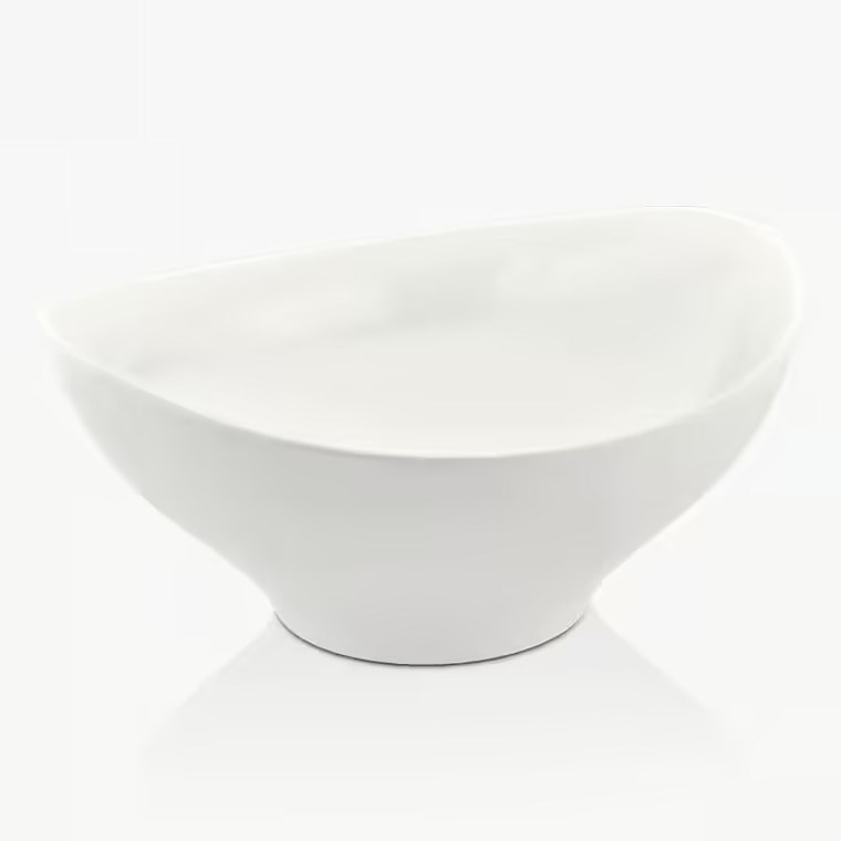 Gastro Boutique Diana Kase 37x33,5 cm - Krem Beyaz-Kırılmaz Kaseler - Demasan
