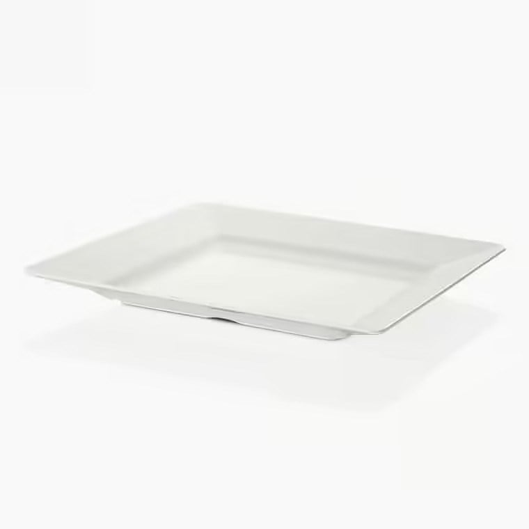 Gastro Boutique Este Platter 46x46 cm - Krem Beyaz-Sunum Tabakları ve Kaseler - Demasan
