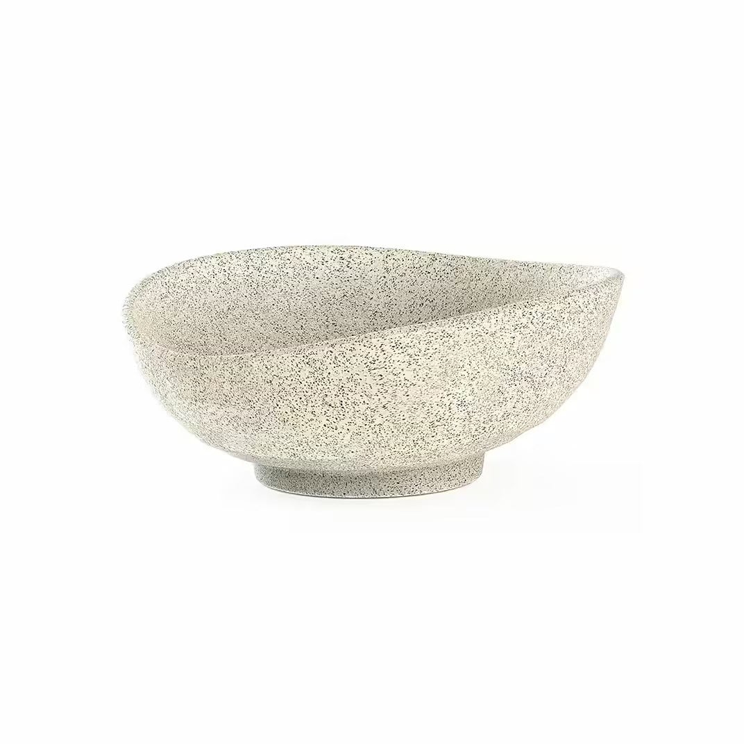 Gastro Boutique Galaxy Kase 24x20 cm 1.100 ml - Beyaz Granit-Kırılmaz Kaseler - Demasan
