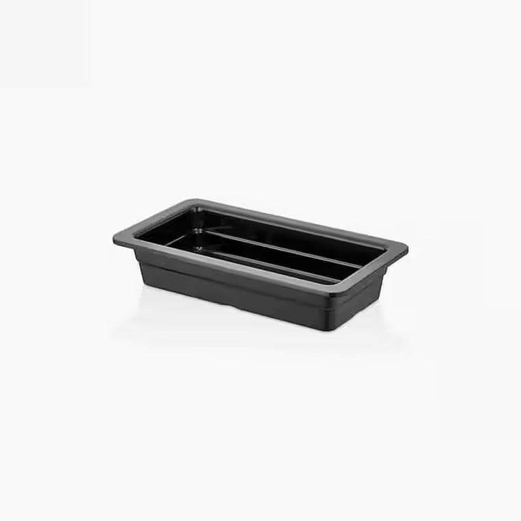 Gastro Boutique GN.1/3 Küvet 17,6x32,5 cm 1.700 ml - Siyah-GASTRONOM KÜVETLER - Demasan

