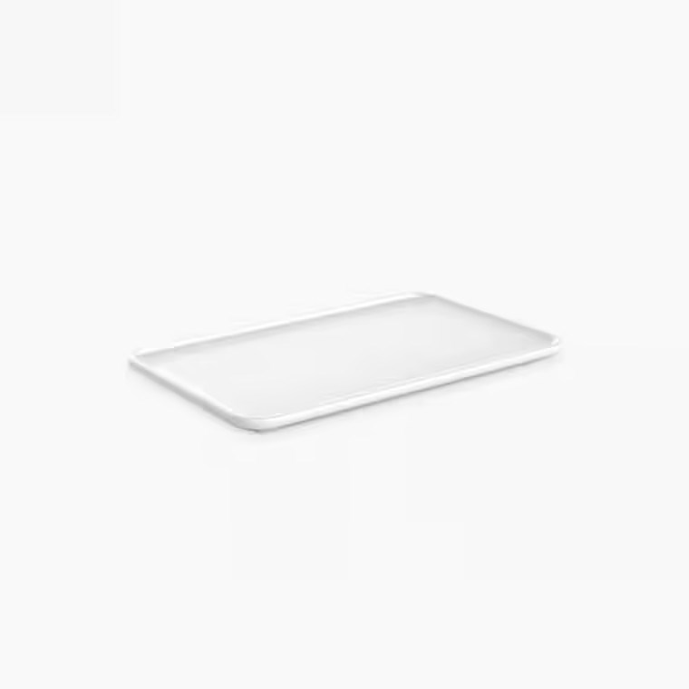 Gastro Boutique Luna GN.1/4 Platter 26,5x16,2 cm - Krem Beyaz-Sunum Tabakları ve Kaseler - Demasan
