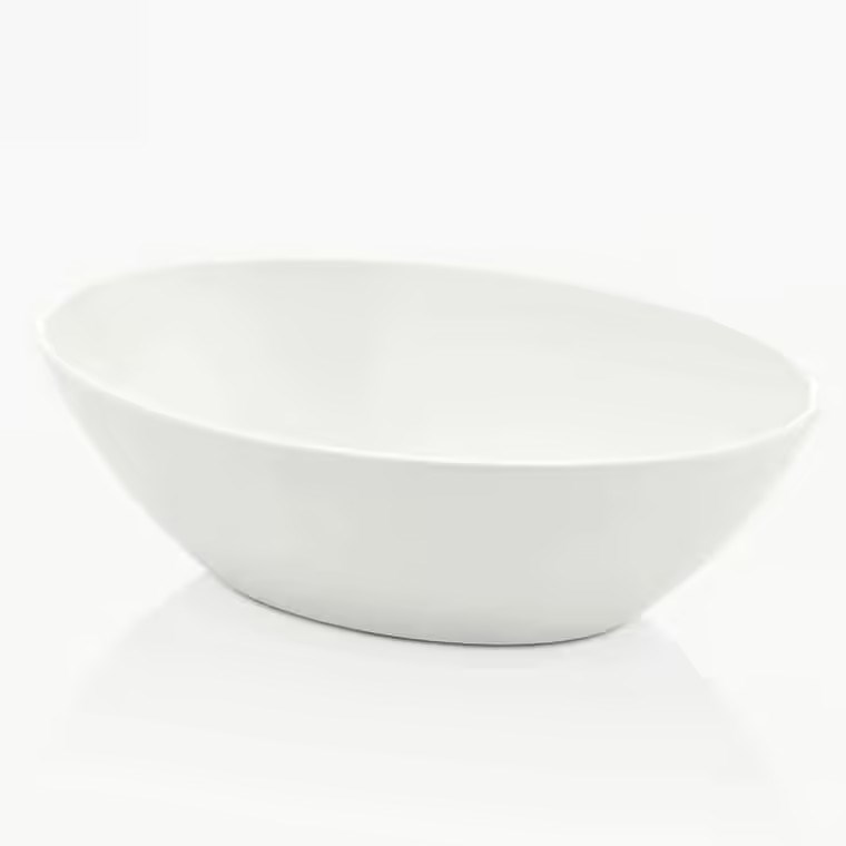 Gastro Boutique Mariana Kase 36x24 cm 4.000 ml - Krem Beyaz-Kırılmaz Kaseler - Demasan
