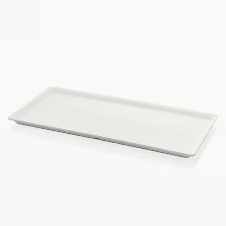 Gastro Boutique Maya Dikdörtgen Platter 51x24 cm - Krem Beyaz-Sunum Tabakları ve Kaseler - Demasan

