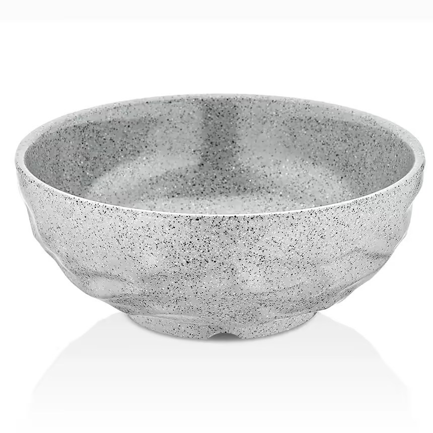 Gastro Boutique Norma Kase Ø 20 cm 1.250 ml - Gri Granit-Kırılmaz Kaseler - Demasan
