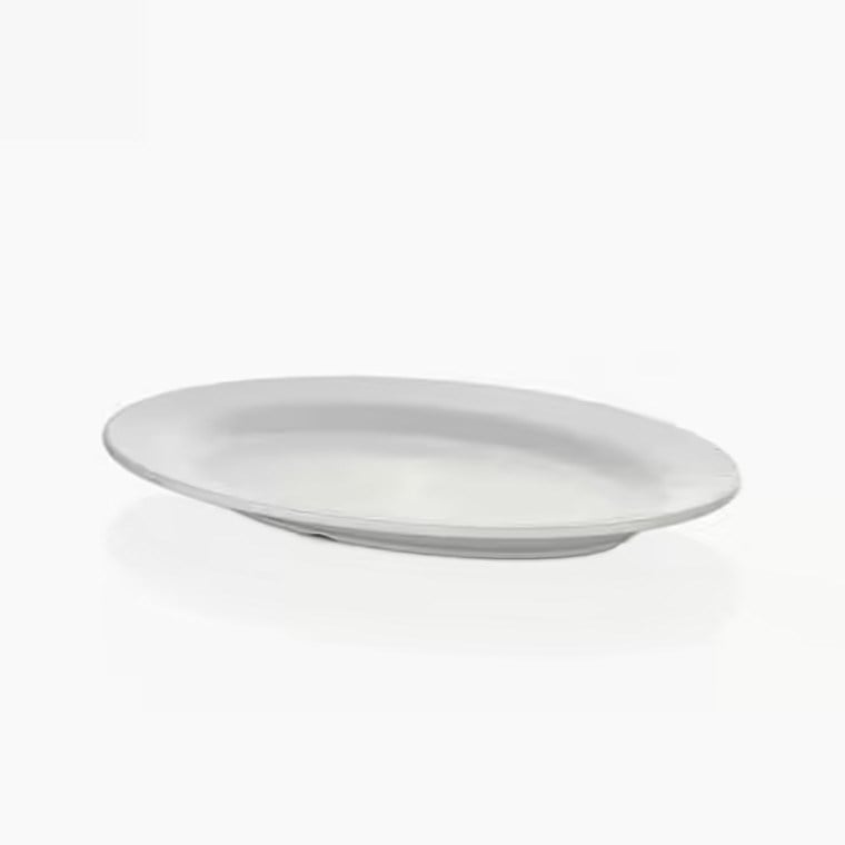 Gastro Boutique Nova Platter Yağmur Yüzey 42x29 cm - Krem Beyaz-Sunum Tabakları ve Kaseler - Demasan
