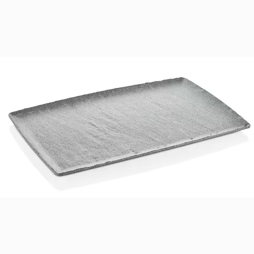 Gastro Boutique Polaris GN.1/1 Platter 53x32,5 cm - Gri Granit-Sunum Tabakları ve Kaseler - Demasan

