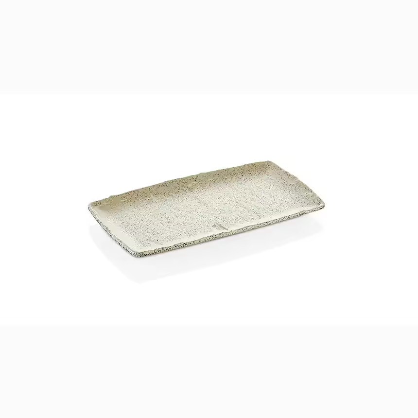 Gastro Boutique Polaris GN.1/3 Platter 17,6x32,5 cm - Beyaz Granit-Sunum Tabakları ve Kaseler - Demasan
