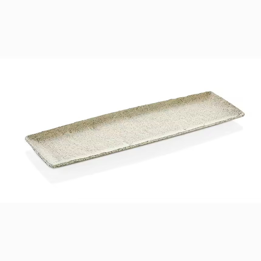 Gastro Boutique Polaris GN.2/4 Platter 53x16,2 cm - Beyaz Granit-Sunum Tabakları ve Kaseler - Demasan
