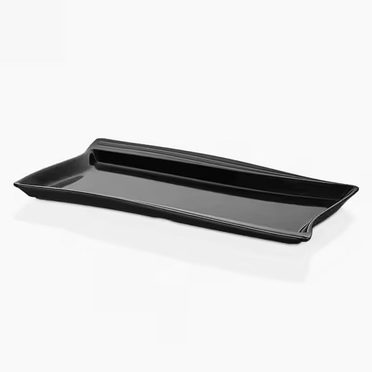 Gastro Boutique Riva Platter 53x32,5 cm - Siyah-Sunum Tabakları ve Kaseler - Demasan
