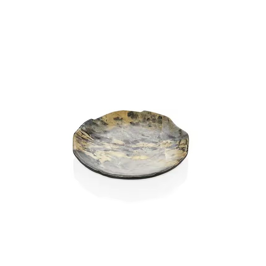 Gastro Boutique Royal Marble Norma Tabak Ø 20 cm-Kırılmaz Tabaklar - Demasan
