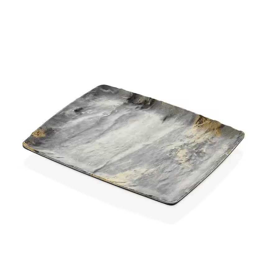 Gastro Boutique Royal Marble Polaris GN.1/2 Platter 26,5x32,5 cm-Sunum Tabakları ve Kaseler - Demasan
