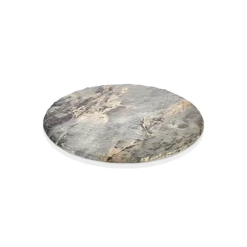 Gastro Boutique Royal Marble Slate Efct. Yuvarlak Pano Ø 30 cm-Sunum Tabakları ve Kaseler - Demasan
