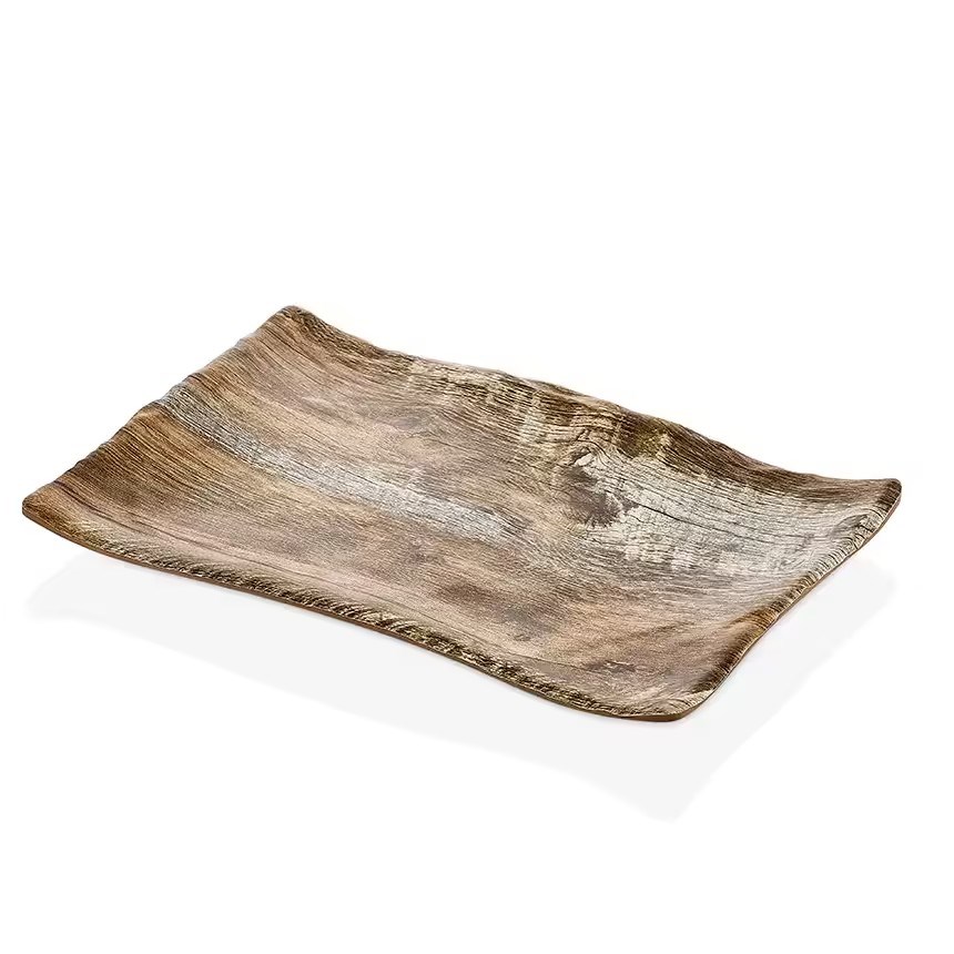 Gastro Boutique Sierra Terra Dikdörtgen Tabak 34,1x23,6 cm-Kırılmaz Tabaklar - Demasan
