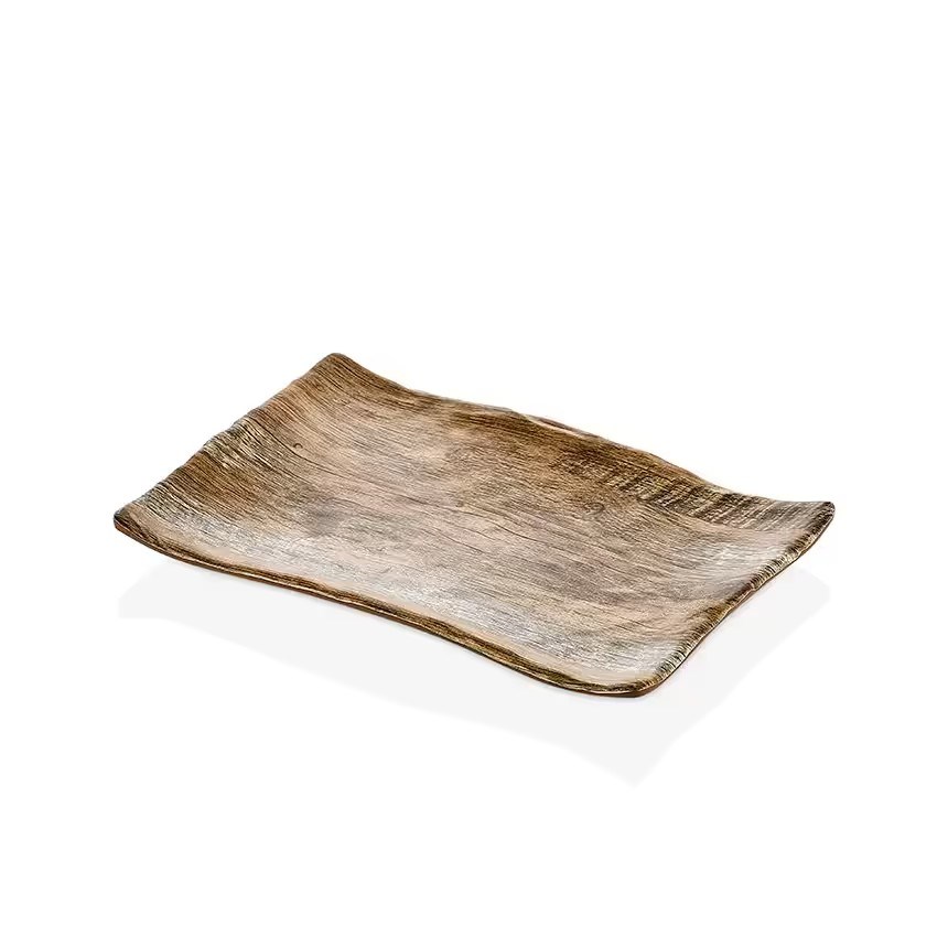 Gastro Boutique Sierra Terra Dikdörtgen Tabak 27,7x19,2 cm-Kırılmaz Tabaklar - Demasan
