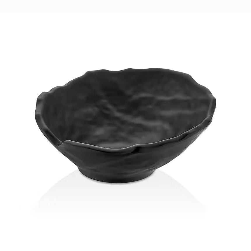 Gastro Boutique Slanted Kase 23,2x22,5 cm 770 ml - Siyah-Kırılmaz Kaseler - Demasan
