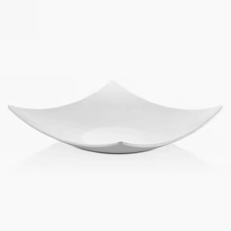 Gastro Boutique Star Platter 34x34 cm - Krem Beyaz-Sunum Tabakları ve Kaseler - Demasan
