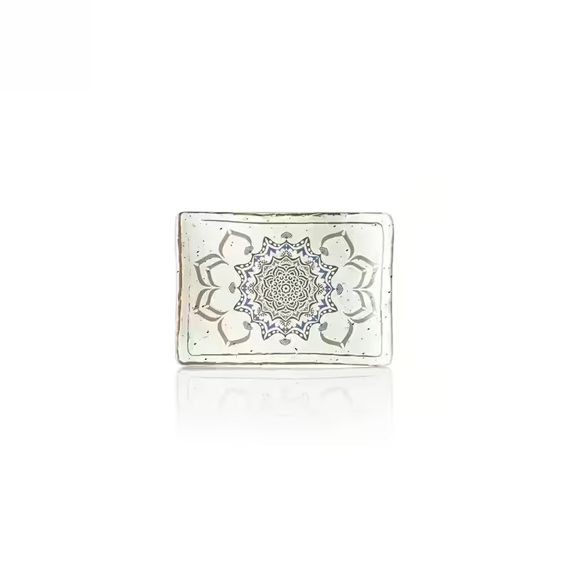 Gastro Boutique Terra Casablanca Dikdörtgen Tabak 19x13,5 cm-Kırılmaz Tabaklar - Demasan
