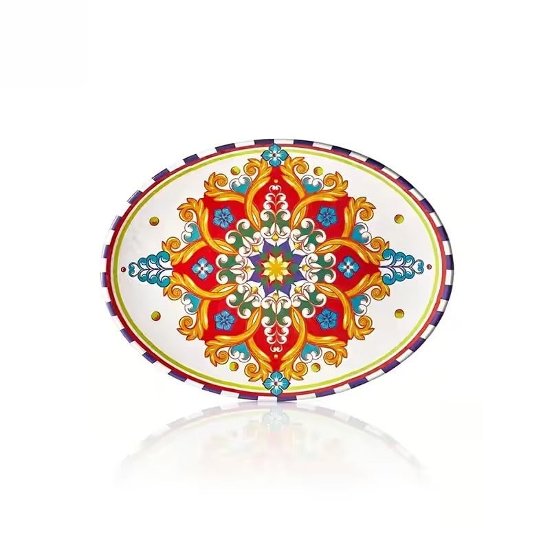 Gastro Boutique Tilda Cordoba Oval Platter 39x29 cm-Sunum Tabakları ve Kaseler - Demasan
