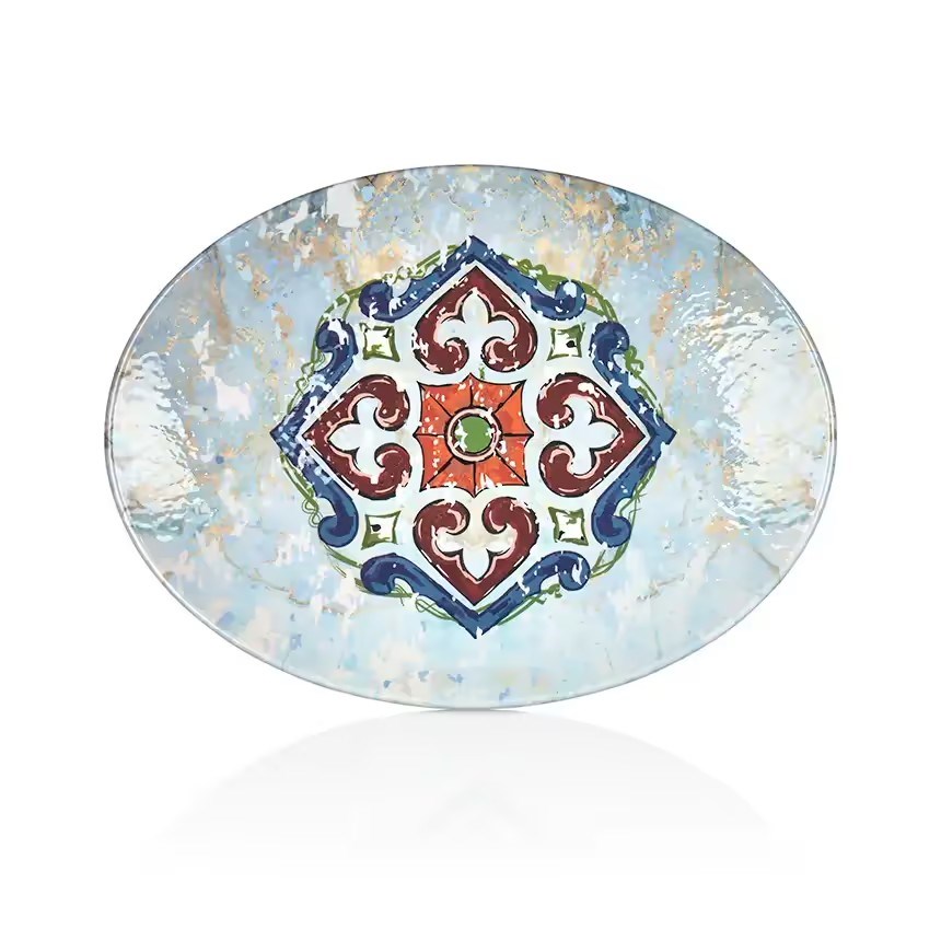 Gastro Boutique Tilda Havana Oval Platter 39x29 cm-Sunum Tabakları ve Kaseler - Demasan
