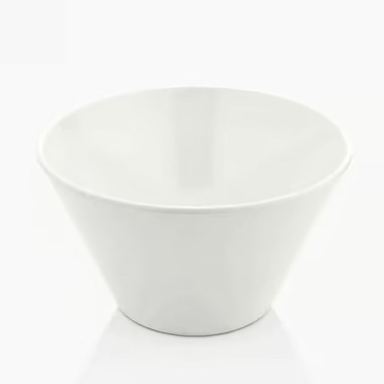 Gastro Boutique “V” Shape Kase Ø 26 cm 4.000 ml - Krem Beyaz-Kırılmaz Kaseler - Demasan
