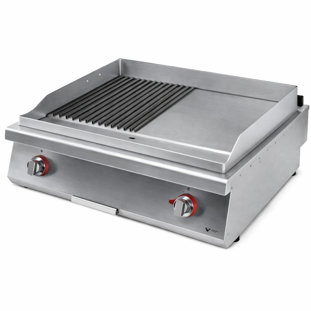 Gastrotech GPI9030SR Düz+Nervürlü Yüzeyli Gazlı Izgara 900 Seri GAZLI PLEYT IZGARALAR
