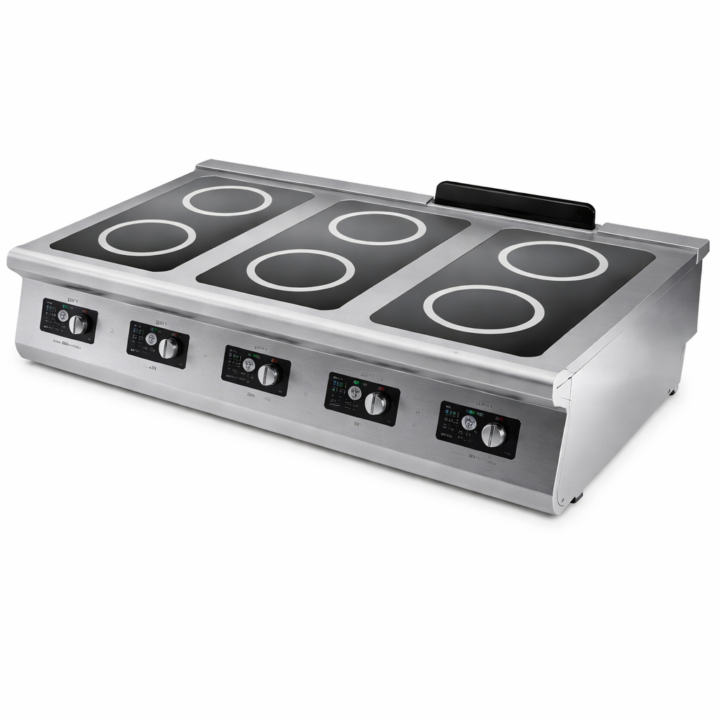Gastrotech IKO9030 6 Bölmeli İndüksiyon Ocak 900 Seri İNDÜKSİYON OCAKLAR
