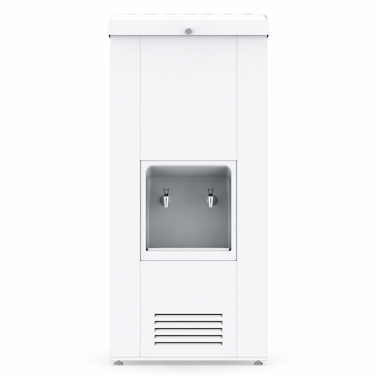 Green Cooler Beyaz Su Sebili, 80 Litre,Hips Kazan-SU SEBİLLERİ - Demasan
