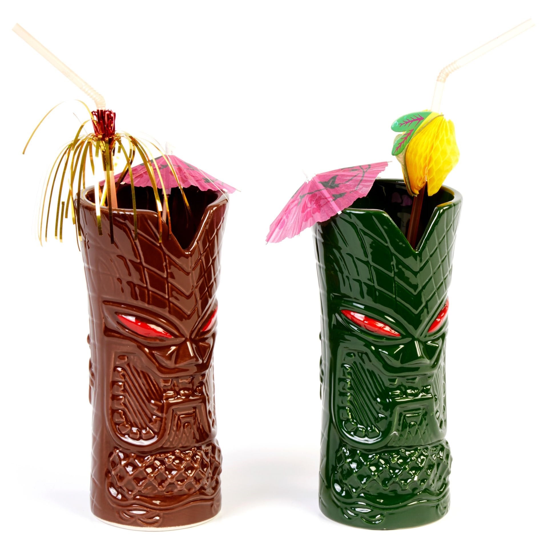 Groovy Seramik Tiki Kokteyl Bardak (GRV-20221)-KOKTEYL EKİPMANLARI - Demasan
