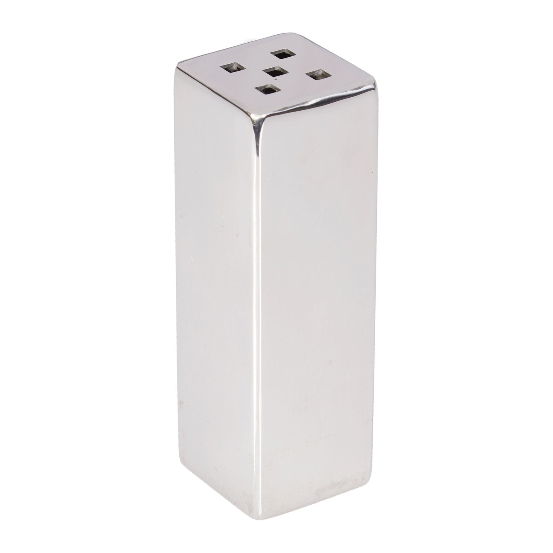 Groovy Tekli Pul Biberlik Kare 4x10 cm (Tuzluk Tıpası Plastiktir)-Sosluk, Reçellik ve Şişeler - Demasan
