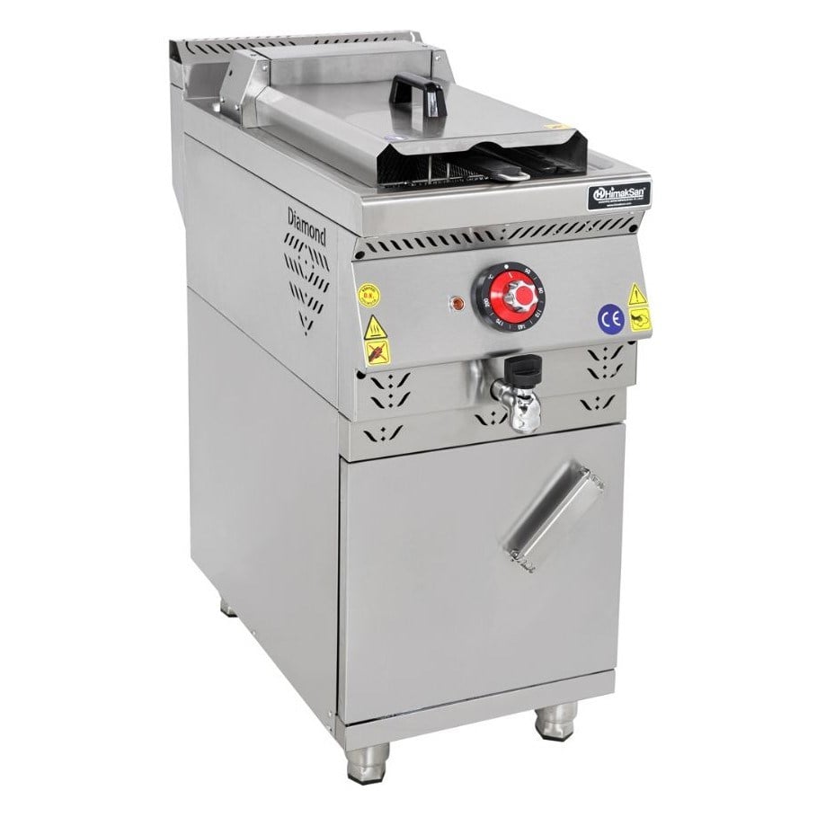 Himaksan DFE 478 Dolaplı 12 Litre Elektrikli Fritöz-ELEKTRİKLİ FRİTÖZLER - Demasan
