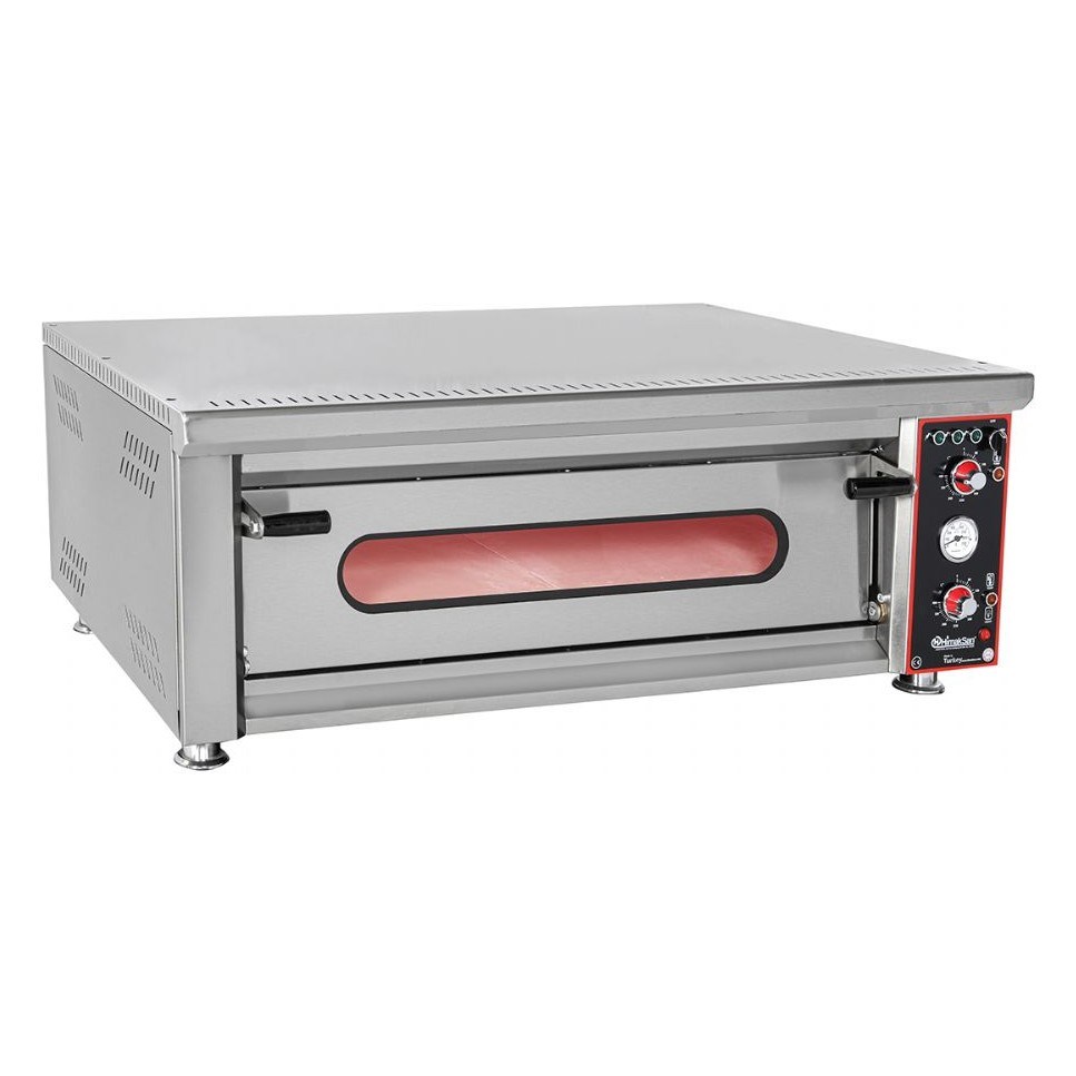 Himaksan PFE6 1178 Elektrikli Tek Katlı Pizza Fırını-ELEKTRİKLİ PİZZA FIRINLARI - Demasan
