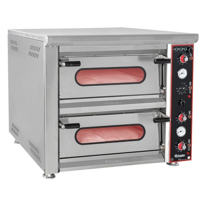 Himaksan PFE8 878 Pizza Fırını Çift Katlı Elektrikli-ELEKTRİKLİ PİZZA FIRINLARI - Demasan
