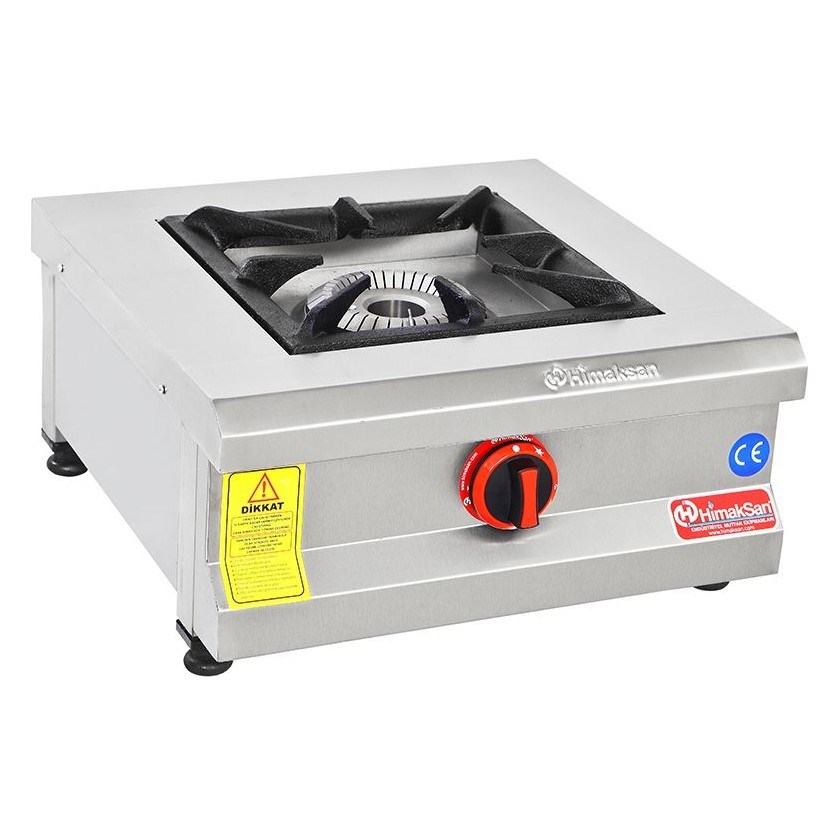 Himaksan SOG 550 (CE) SOG 550 Tekli Ocak Set Üstü Profesyonel GAZLI ve LPG'li-KUZİNELER - Demasan
