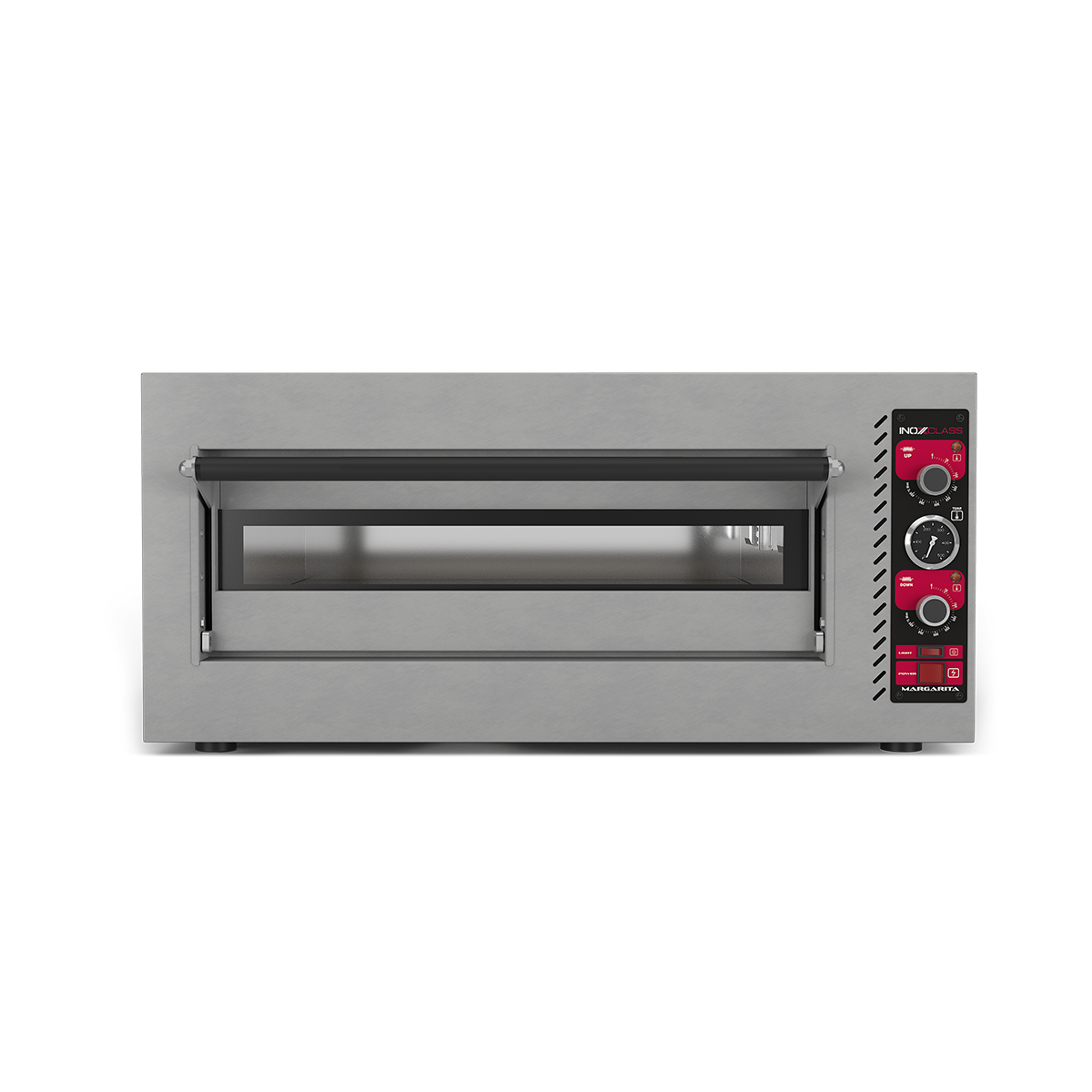 Inoxclass C-501E Pizza Fırını, Elektrikli, Tek Katlı, 4 Pizza Ø33 cm-ELEKTRİKLİ PİZZA FIRINLARI - Demasan

