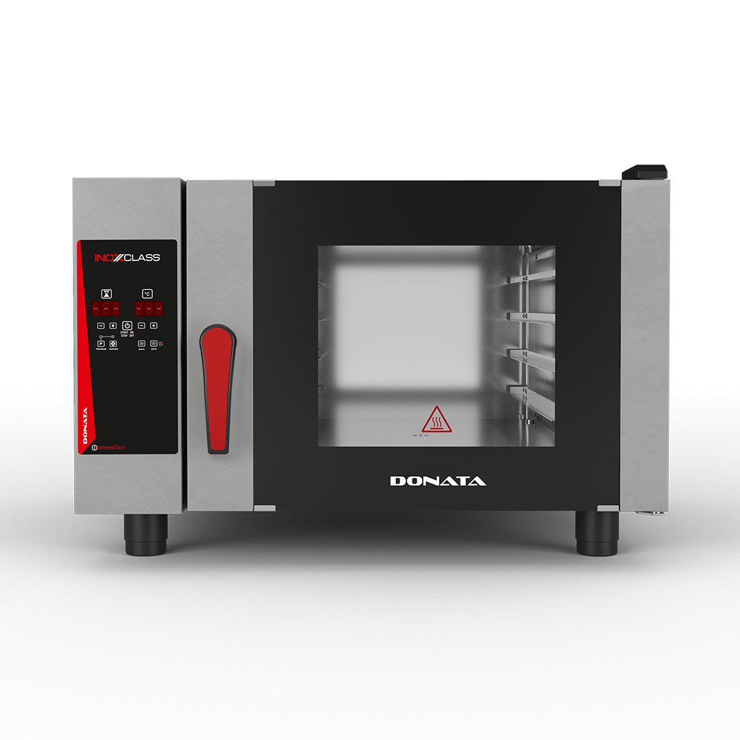 Inoxclass D-04E Konveksiyonlu Patiseri Fırını, Elektrikli, 4 Tepsi 40x60 cm, Yana Açılır Kapılı, Nemlendirmeli-PATİSSERİE FIRINLARI - Demasan
