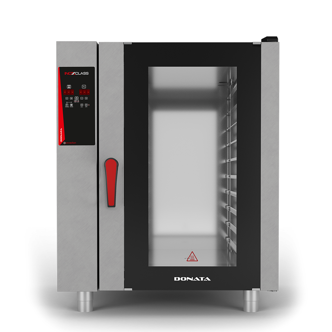 Inoxclass D-10E Konveksiyonlu Patiseri Fırını, Elektrikli, 10 Tepsi 40x60 cm, Yana Açılır Kapılı, Nemlendirmeli-PATİSSERİE FIRINLARI - Demasan
