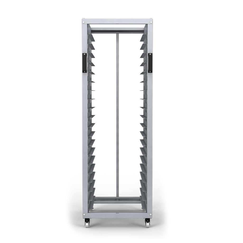 Inoxclass ICC-7045 Tepsi Arabası, 40 Tepsi 40x35 cm-TEPSİ TAŞIMA ARABALARI - Demasan

