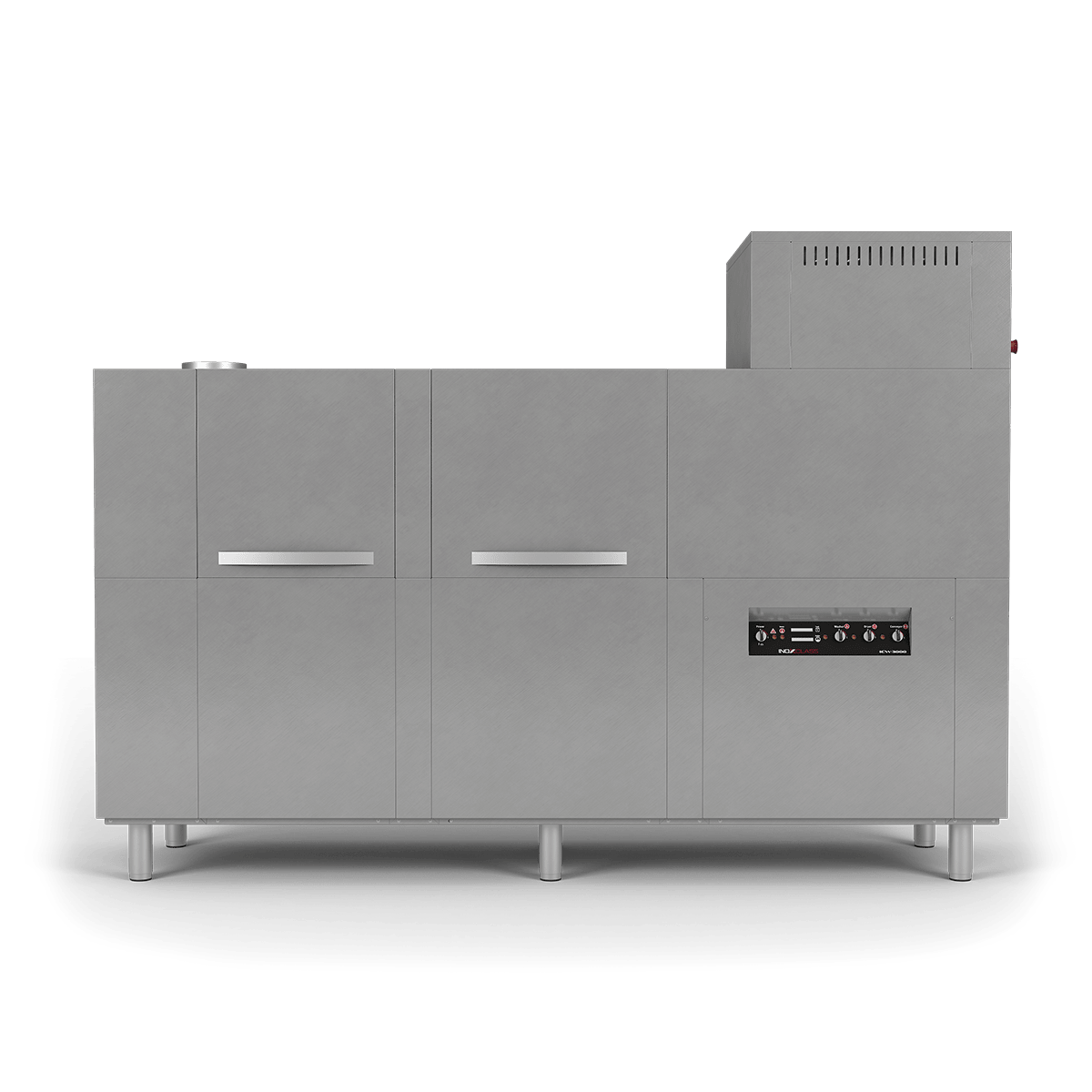 Inoxclass ICW-3000 Konveyörlü Bulaşık Makinesi, Elektrikli, 3000 tabak/saat-KONVEYÖRLÜ BULAŞIK MAKİNALARI - Demasan
