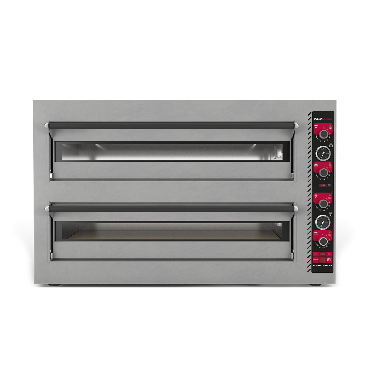 Inoxclass M-602E Pizza Fırını, Elektrikli, Çift Katlı, 12 Pizza Ø30 cm-ELEKTRİKLİ PİZZA FIRINLARI - Demasan
