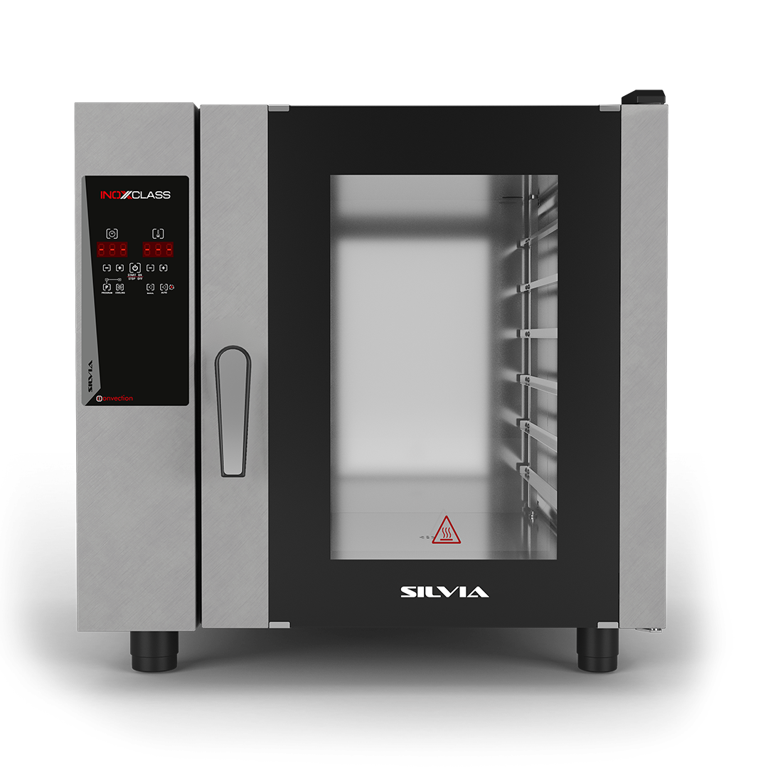 Inoxclass S-07E Konveksiyonlu Gastronom Fırın, Elektrikli, 7 × GN 1/1-ELEKTRİKLİ KONVEKSİYONLU FIRINLAR - Demasan
