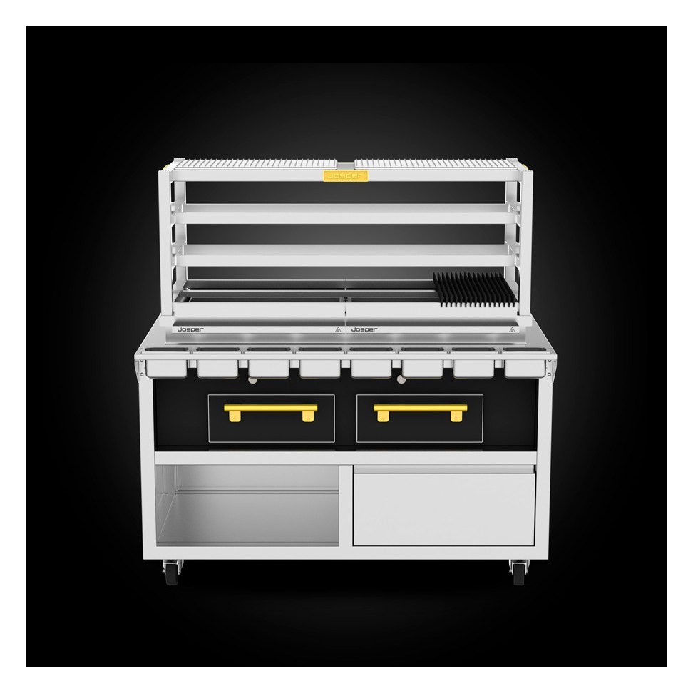 Josper MGJ-132 Kömürlü Izgara, 1250x870x1850 mm-KÖMÜRLÜ IZGARA VE OCAKBAŞI - Demasan
